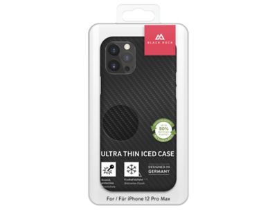 Black Rock iPhone12ProMax Ultra Thin Iced Case ブラック