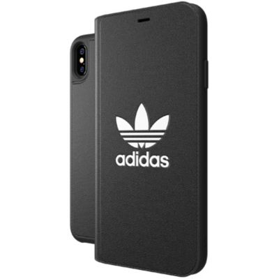 Adidas Iphonexsmax ケース 手帳型 Or Booklet Case Classics Trefoil Fw18