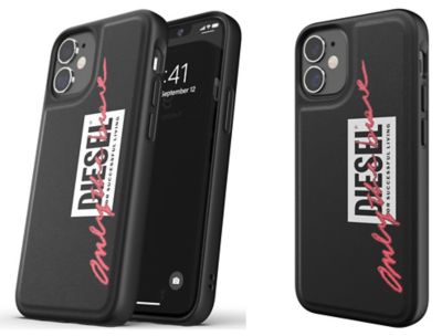 DIESEL iPhone12mini Diesel Moulded Case Core FW20 ブラック