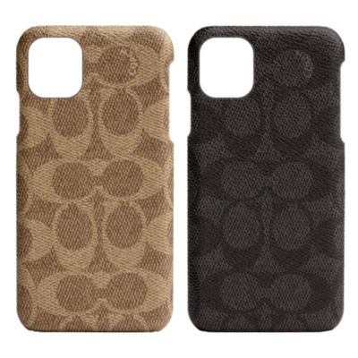 Coach Iphone11 Slim Wrap Case Signature C Wrap