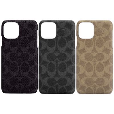COACH iPhone12Pro/iPhone12 Slim Wrap Case - Signature C
