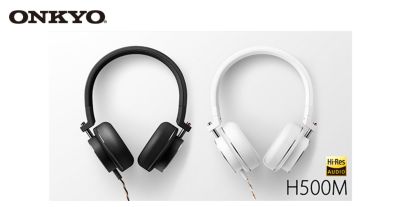 ONKYO マイク付ヘッドホン H500M