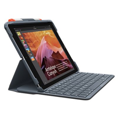 アウトレット Logicool ロジクール Slim Folio Ipad第5世代 第6世代用 Bluetooth対応キーボードケース