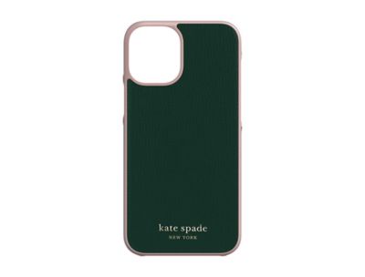 Kate Spade iPhone12mini KSNY Wrap Case ブラック