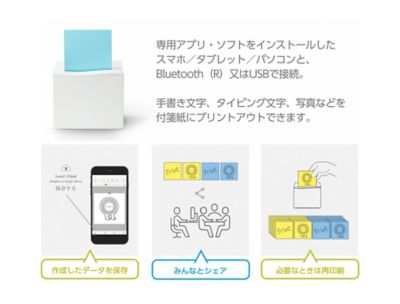 100 の保証 ニーモニック Saveprintsticスマートプリンタ スマートフォンタブレットpc メモプリント ブルーツリー Kで制作 プリンター Cosmospa Pl