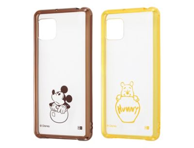 Ray Out Aquos Sense4 ケース カバー ディズニー ハイブリッド Charaful ミッキーマウス