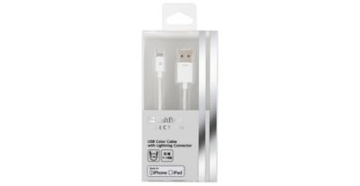 SoftBank SELECTION USB Color Cable with Lightning connector