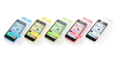 アウトレット Softbank Selection フロントカラー液晶保護フィルム For Iphone 5c通販 ソフトバンクセレクション