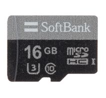 SoftBank SELECTION microSDHC [J[h 16GB@U3 / CLASS 10 / UHS-T