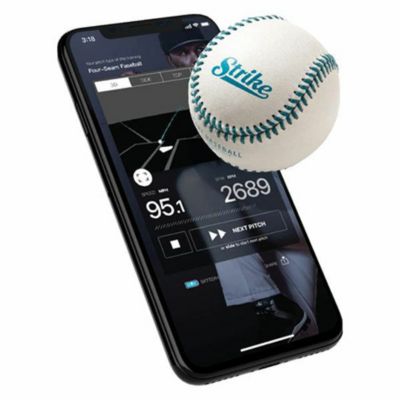 投球データを計測できるスマート野球ベースボール 硬球専用 Strike
