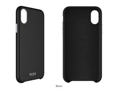 TUMI Leather Wrap Case for iPhone XS / X